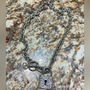 Bling Lock Necklace✨